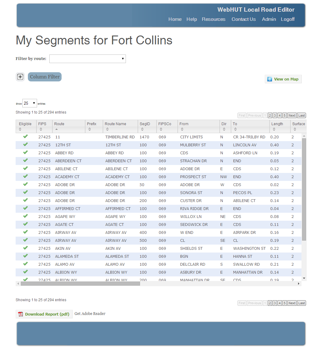 my segments